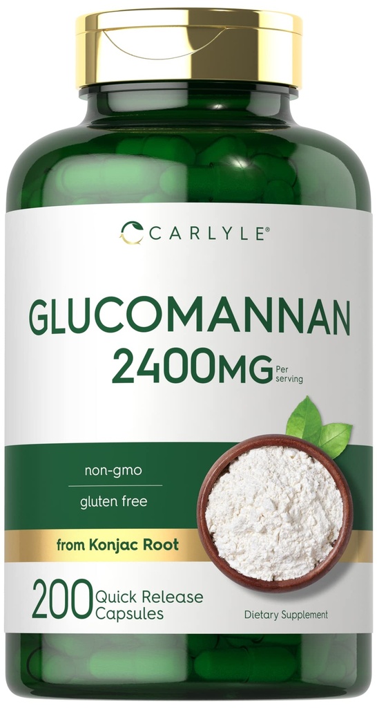 Carlyle Glucomannan Capsules 
