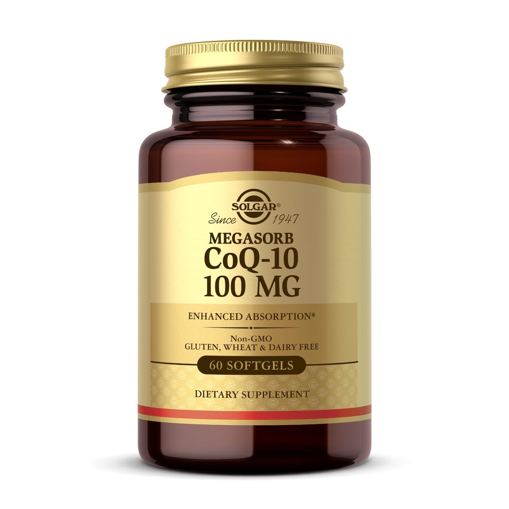 Solgar, Megasorb Coq-10 100 Mg, 60 Softgels
