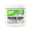 GAT SPORT Košļājamās košļājamās rotaļlietas, Nulles cukurs, 5g Pure Creatine monohidrāts, 3. partijas tests, smadzeņu veselība, muskuļi, stiprums, antioksidantu atbalsts, vīriešiem un sievietēm, 30 Kalpojumi (kuņģa laimi)
