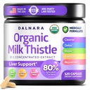 Piena dadzis Kapsulas 120 Skaitļi, Premium Ārstniecības augu Aknu Atbalsta Formula, Ne-GMO un trešās puses Tested, Atbalsta Natural Detox, Tīrīšana & Remonts
