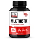 Force Faktors Milk Thistle Aknu Atbalsta Formula ar Dandelion Sakni un Artichoke, 300mg Silymarin Milk Thistle Papildinājums aknu veselības un aknu Detox, 100 Dārzeņu kapsulas