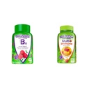 Vitafūzija B12 vitamīns enerģijas metabolismam, multivitamīns Plus imūnsupport Gumijas ar C vitamīnu, cinks - 140 + 90 Skaits