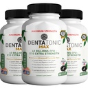 Denta Tonic Max Probiotic Papildinājums, 40 miljardi CFU, 60 kapsulas, Atbalsta Mutes un Gremošanas Veselības (3)