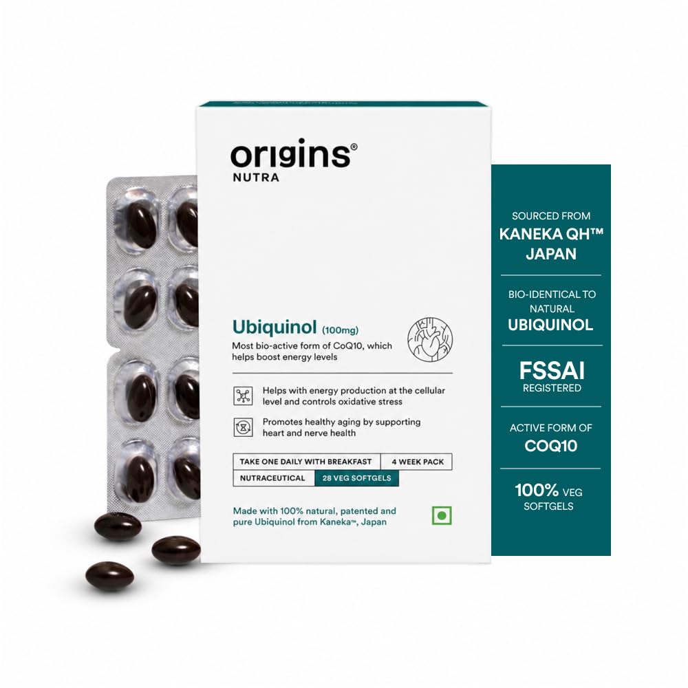 Origins Nutra Kaneka QH™(Ubiquinol) 100mg | Sourced from Japan