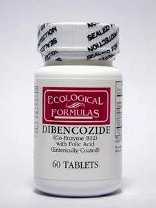 Dibencozide B12 1000 mcg 60 tabs [Health and Beauty] by Ecological Formulas