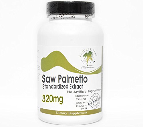 Saw Palmetto Standardized Extract 320mg ~ 200 Capsules - No Additives ~ Naturetition Supplements