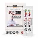 Premium RG3 300 Korean Red Ginseng Powder - Enhanced Ginsenosides (50mg Rg3/Sachet), Made in Korea, 10 Sachets