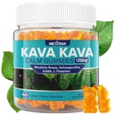 Kava Kava Gummies + Ashwagandha + L-Theanine + GABA + Rhodiola Rosea, Sugar Free Calm Gummies Melatonin-Free Kava Blend for Relaxation, Mood & Focus - Alternative to Kava Powder Capsules, Vegan, 60Cts