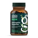 Gaia Herbs Astragalus Supreme - Imūnais un antioksidantu atbalsts* - Augu Papildinājums ar Astragalus Root, Schisandra Berry & Ligustrum - 60 Vegan Liquid Phyto-Capsules (15 dienu piegādes)