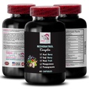 Goji Berry Support - RESVERATROL COMLEX - Hydration Balance, Daily Antioxidants, Nutritional Support, Flavorful Energy, Acai Berry Balance, Berry Fusion, Powerful Antioxidants 1 Bottle 60 Capsules