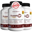 Boost Up Max Vīriešu veselības papildinājums - ar kalcija, cinka un patentētu Blend par Vitality & stipruma, 180 kapsulas (3 iepakojums)