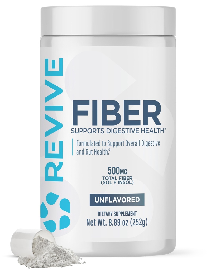Atdzīvināt MD Fiber papildinājums gremošanas & Gut veselības - 5g uztura Fiber Atbalsta veselīgu gremošanas sistēmu ar Psyllium Husk & More - 30 Kalpo, Neflavored