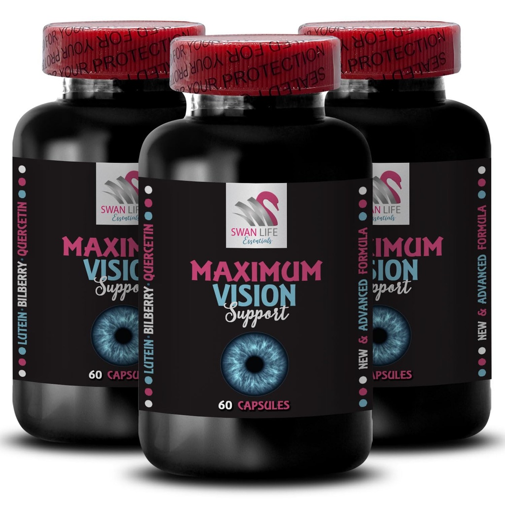Eye strength - EYE VISION SUPPLEMENT - Clarity boost, Precision sight, Better image, Pure view, Clear outlook, Visual enhancement, Image clarity, Pure sightlines, Focus advantage 3 Bottle 180 Caps