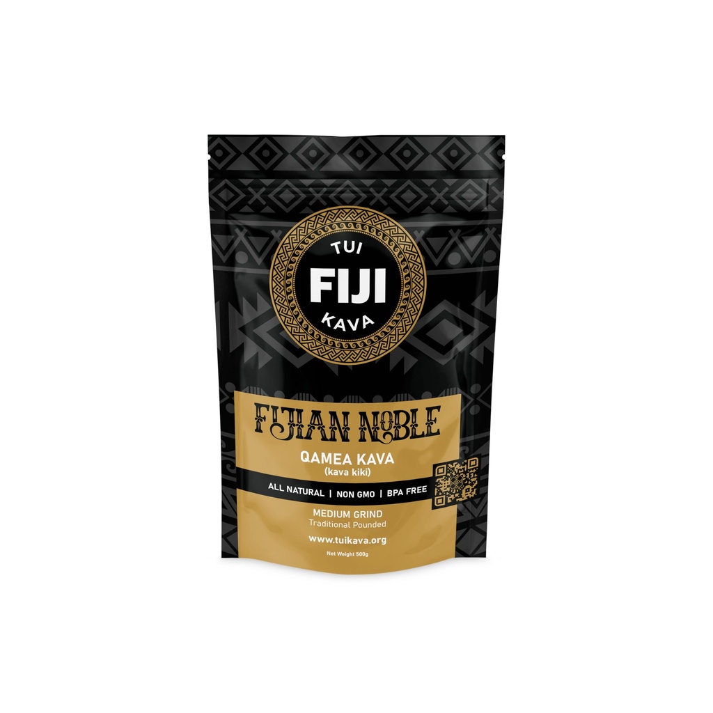 TUI KAVA PREMIUM WELLNESS KAVA -TRADITIONAL Noble Pounded Medium Grind 500g (1lb 2oz) - SHARING SIZE | Very Heady Kava | All Natural Relaxation | Increase Focus | Mood/Sleep Support | Stress Relief | STRAINER BAG REQUIRED.