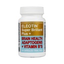 Eleotin Brain Health Supplement - Super Brillant Plus Trial Size | B-Complex Vitamins with Traditional Herbal Extracts | 30 Capsules, 1-Month Supply | Health Canada Approved NPN