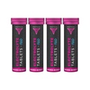 Šķidras Tactical- Putojošās hidratācijas tabletes, Elektrolītu aizvietošanas un dehidratācijas novēršana, 4 iepakojumi, 40 pasniedzēji (Mixed Berry)