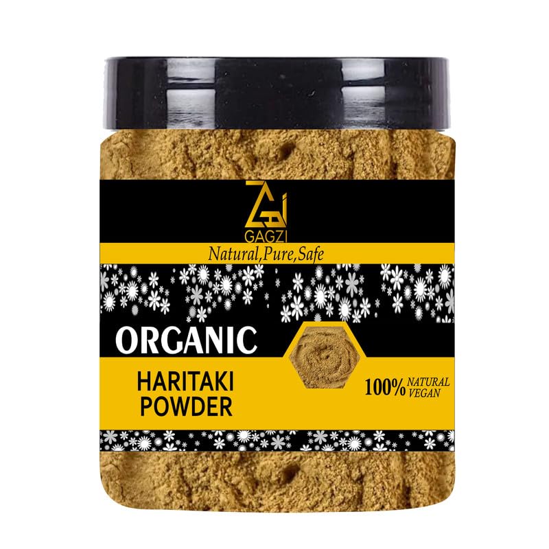 Natural Haritaki Powder 8 Oz / 226.80 Gram (Pack Of 1) - GAGZI