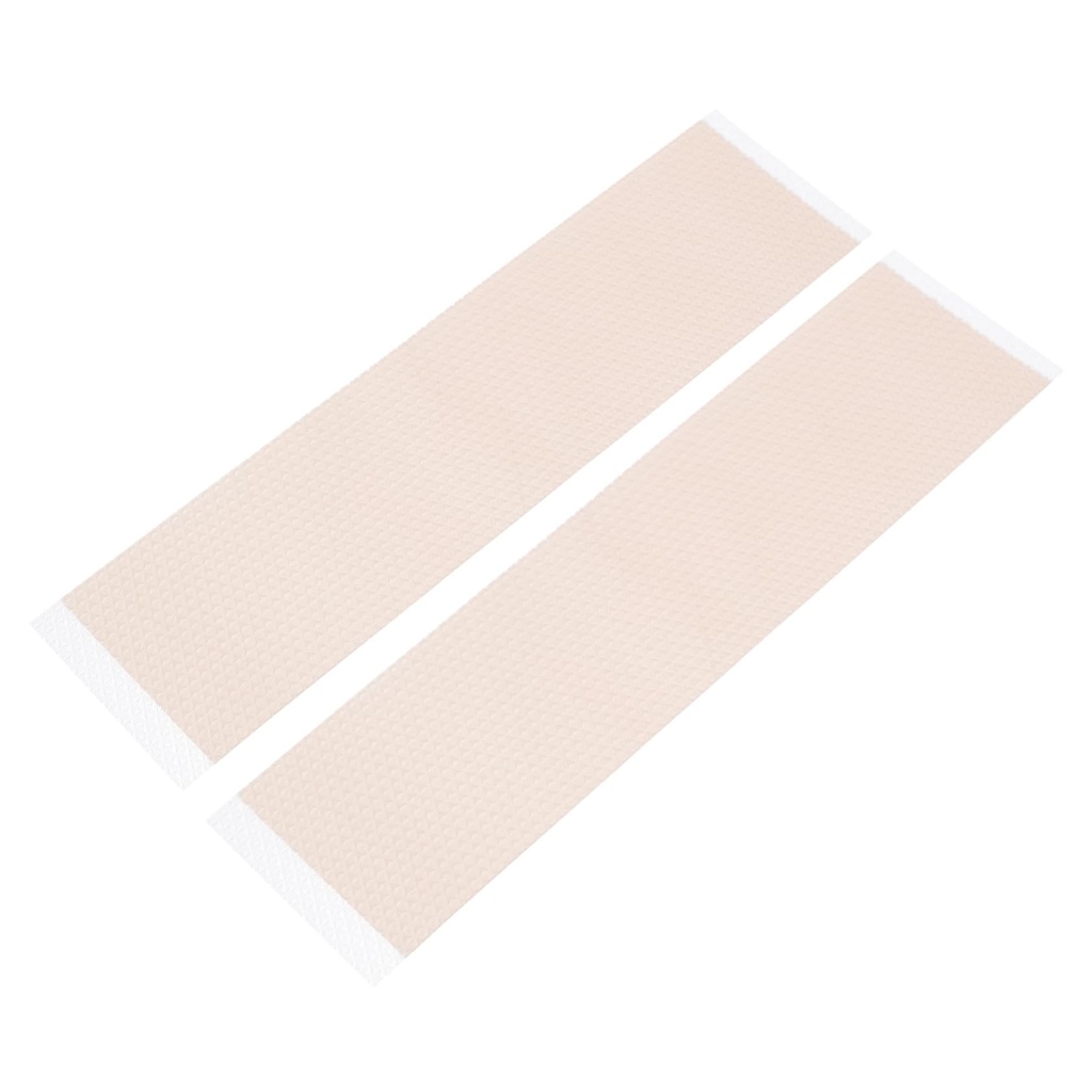 Beavorty Silicone Scar Patches 2pcs Set Waterproof Wound Healing Stickers for Scar Treatment Keloids and Burns Skin-Friendly Easy to Apply for Skin Types