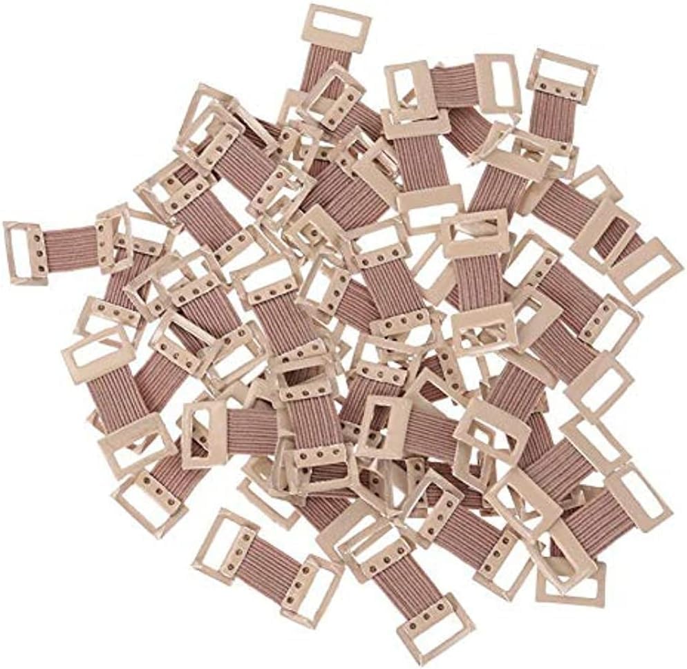 Elastic Bandage Clips, 30 Pack Bandage Wrap Clips Stretch Metal Clip, Swathe Fasteners Pins, Replaceable Fastener Wrap Clip for Various Types Bandages Bandaging Supplies