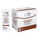Dynarex Vitamins A & D Ointment, Ointment with Vitamin A and Vitamin D Skin Protectant, for Diaper Rash and Discomfort, White, 1 Box of 144-5g Packets