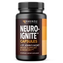 NeuroIGNITE Smadzeņu papildinājumi atmiņai un fokusam - 60 Skaits - Nootrops Smadzeņu atbalsta papildinājums ar asinszāli, Ginkgo Biloba, Bacopa, Fosfatidilserīns - ne-ĢMO kapsulas, 2 mēnešu piegādes