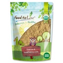 Food to Live Organic Triphala Powder, 5 Pounds – Blend from fruits Amalaki, Haritaki and Bibhitaki, Non-GMO, Perfect for Tea and Smoothies, Vegan, Kosher, Bulk