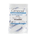 Cimeosil Gel Sheet, Areola Circle (with hole in center) - Scar Treatment For Keloid and Hypertrophic Scars (1 Sheet)