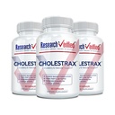 Research Verified Cholestrax - Support LDL and HDL Levels - Berberine, Lecithin, Berry Complex - 180 Capsules - 3 Month Supply - Vegan