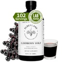 Elderlane Elderberry Syrup, Immune Boosters for Adults & Kids, 16.9oz