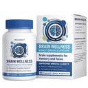 Brain Focus Supplement with [Lion's Mane & Ginkgo], 90 Capsules