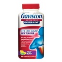 Gaviscon Extra Strength 60 Count - Chewable Foaming Tablets for Day and Night Relief, Free of Aluminum, Lactose and Gluten - Fruit Blast