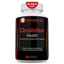 Asins cirkulācijas Veselības Papildinājums Vein Veselības un Artery Health - L-Arginine, Ingvera saknes, Hawthorn & Diosmin Sirds un asinsvadu Papildinājums - Natural Circulation Papildinājumi - 90 Kapsulas ar Neonutrix