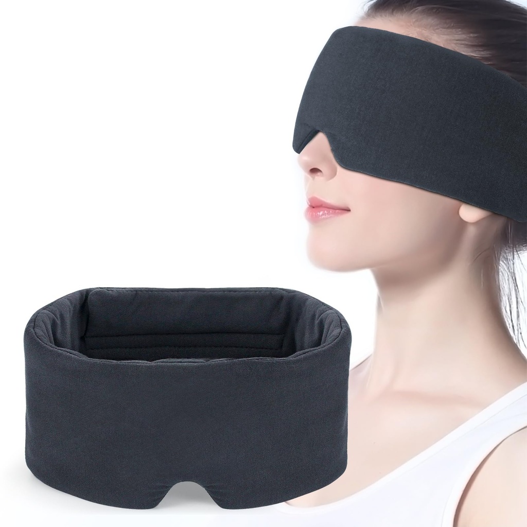 Mavogel Full Coverage Sleep Mask for Sleeping, Light Blocking Eye Mask