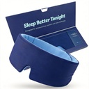 Sleep Mask, Blackout Eye Mask for Sleeping, Hypoallergenic