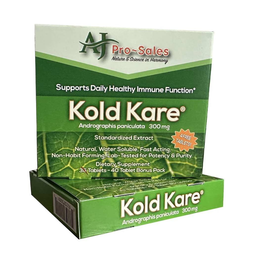 Daily Immune Health Function, 40 Count, Pack of 2 - Effective Against Cold, Sinus, Allergy Symptoms | Non-Habit Forming | No Side Effects