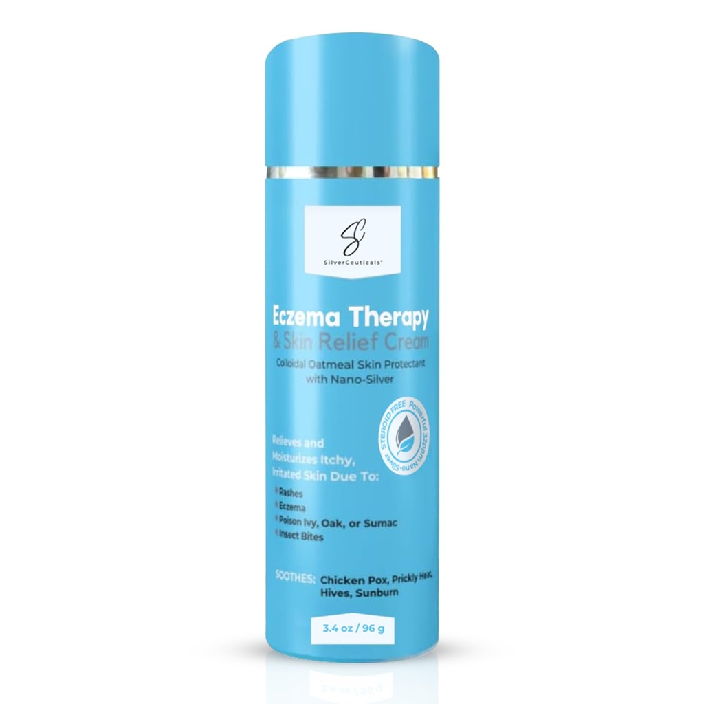 Eczema Therapy Skin Relief Cream - Itch & Irritation - Moisturizers - 3.4oz
