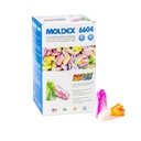 Moldex SparkPlugs Foam Earplugs – Soft, Comfortable, Uncorded, Disposable Ear Plugs, NRR 33dB Noise Reduction for Hearing Protection, Made in USA, 200 Pairs, 6604