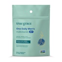 Patiesa Grace Men's 40+ One Daily Multivitamine Fermented Minerals, Organic Adaptogens & Sēnes Vesela ķermeņa līdzsvars Imūnās, izturības, kaulu un sirds atbalsta papildinājums - Ne-GMO - 90 Veģetārās tabletes