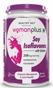 HealthyHey Nutrition Woman Plus Soy Isoflavones with Calcium - 60 Vegetable Capsules
