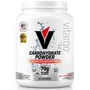 Vitargo ogļhidrāts Pulveris, 2X Ātrāka absorbēšana, 4.4 LB Plain, Pre, Intra & Post, Bezcukura Complex Carb pulveris reģenerācijai, Izturība un muskuļu Gain, Ražots ASV