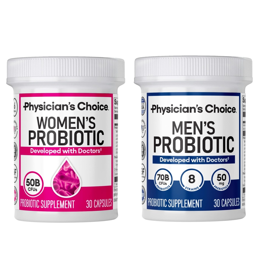 Viņa & Hers probiotikas bundle - vīrieši probiotikas(30ct) + sievietes probiotikas(30ct)