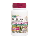 Dabas Plus Ārstniecības augi Valerian Extended Release Tabletes - 600 mg, 30 Vegan Tabletes - Veģetārs, bez lipekļa - 30 Servējumi
