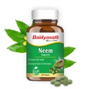 Baidyanath Ayurved Neem 60 Tablets | Herb For healthy Skin & Hair, Natural Extracts Of Neem | Helps In Purification of Blood Boosting & Liver Health