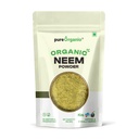 Pure Organio Organic Neem Powder | Azadirachta Indica | Vembu/Veppa Powder India Organic NPOP Certified