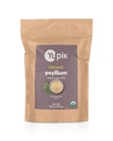 Yupik Organic Vesels Husk Psyllium 8.8 Oz, 95% Tīrība, Šķīstošs Fiber, USDA Sertificēts, ne-GMO, Kosher, bez lipekļa, bez cukura un taukvielām, bez iekaisuma, augu izcelsmes, ideāli piemērots auzu un graudaugu ražošanai