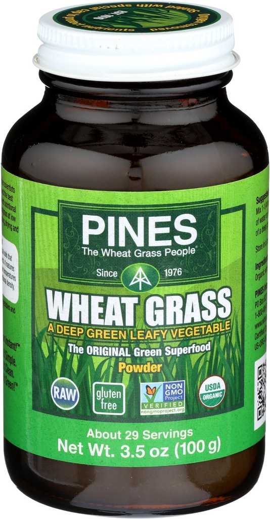 Pines Starptautiskais kviešu zāles pulveris, 3.5 Ounce