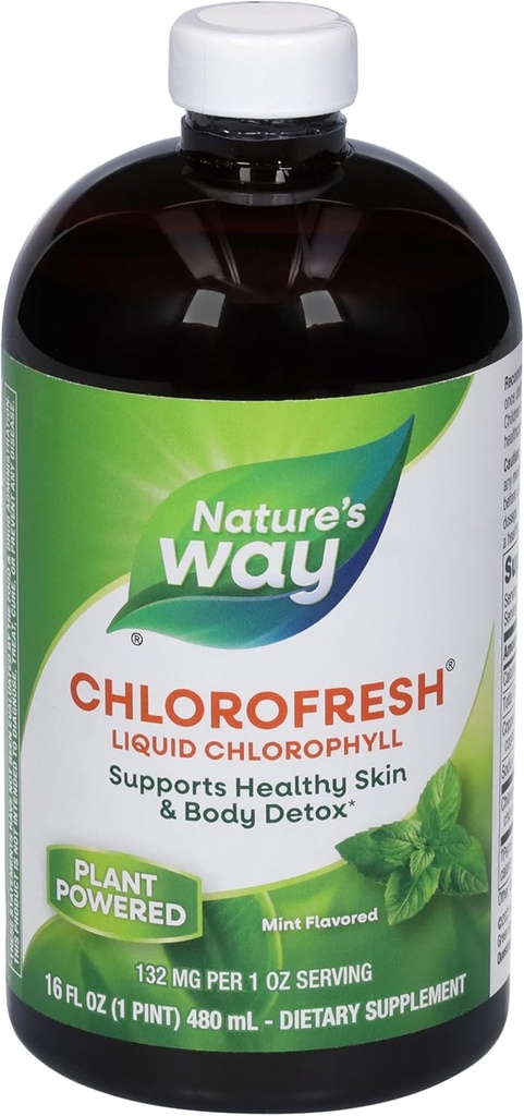 Dabas ceļš Hlorfresh Liquid Chlorophyll 16ozs (Mint Flavor)