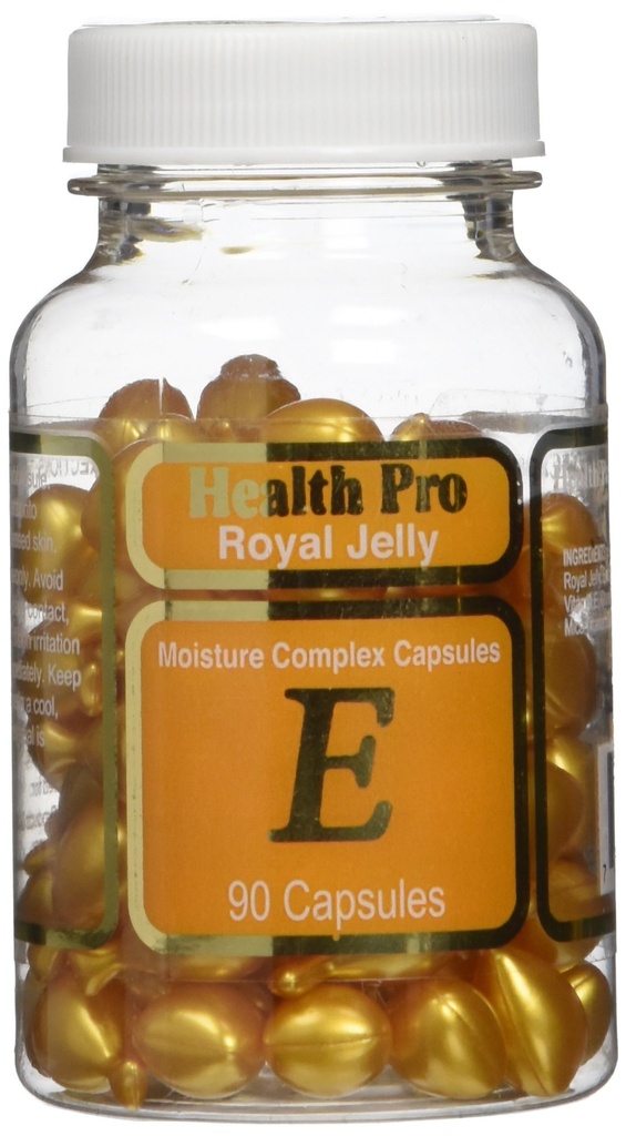 E vitamīns Royal Jelly ādas eļļa, 90 softgeli