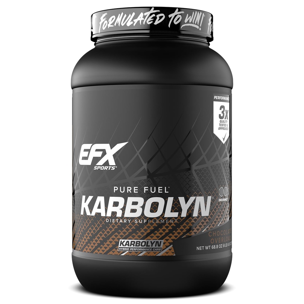 EFX Sports Karbolyn Kurināmais ; Ātri absorbējošs Ogļhidrātu Pulveris  ; Carb slodze , Ilgstoša enerģija, Quick Recovery 