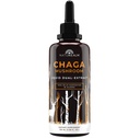 Naturealm Chaga Sēnes Šķidrā Tincture Papildinājums – Imūns Atbalsts, Antioksidants Boost & Matu, Ādas, Nagu veselība, Vegan, Non-GMO – Wild-Harvested Fruiting Bodies, 2 Mēnešu Piedāvājums